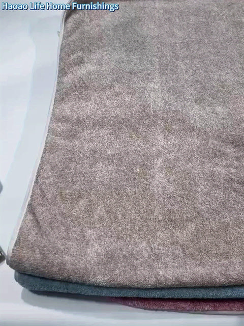Weiche Korallenvelours Handtuchset – Absorbierend und Schnell Trocknend