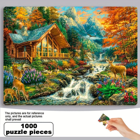 Natürliche Ruhe Puzzle – Entspanne dich in der serene Natur