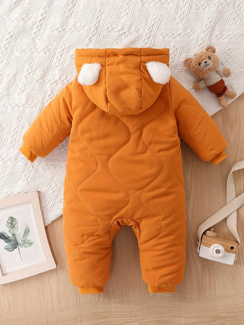 Luca Kapuzenoverall für Babys - Warm und Niedlich für Außenabenteuer