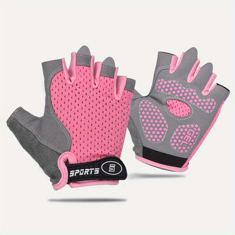 Halb Fingerhandschuhe für Radfahren und Outdoor-Aktivitäten – Atmungsaktives und Rutschfestes Design