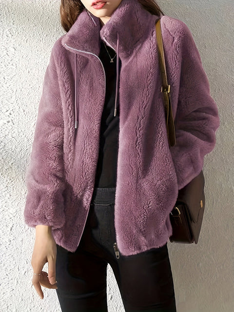 Fleurie Teddy Jacke - Komfortabel und Stilvoll für Kalte Tage