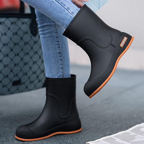 Modische Wasserdichte Gummistiefel für Damen – Perfekt für Gartenarbeit und Abenteuer im Freien