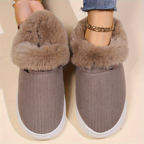 Liza Fluffy Hausschuhe - Wärme und Komfort für Damen