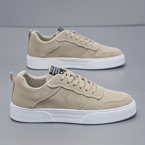Herren Sneakers mit niedriger Spitze – Komfortabel und langlebig mit weißer PVC-Sohle