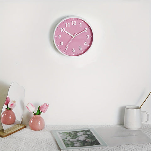 PinkTime Rosa Wanduhr - Modern und Dekorativ für Jeden Raum