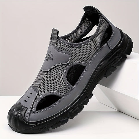 Atmungsaktive Herren Sport Sandalen – Leicht und Rutschfest