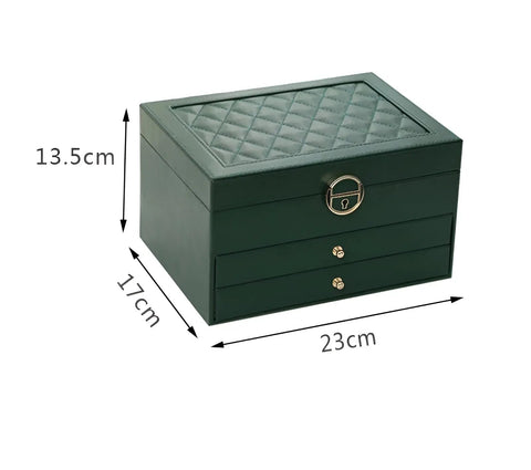Luxe Mehrschichtige Schmuckbox – Stilvoller & Nachhaltiger Organizer