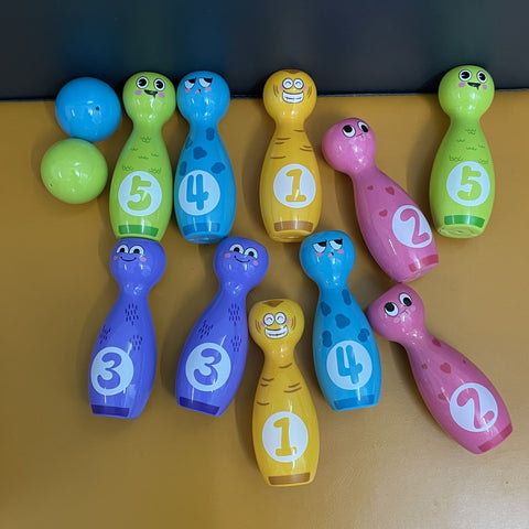 Fröhliches Kinder-Bowling-Set - Für Spaß und Entwicklung