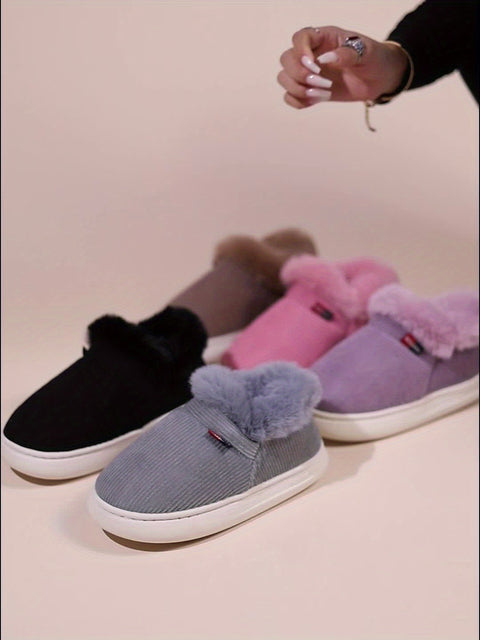 Liza Fluffy Hausschuhe - Wärme und Komfort für Damen