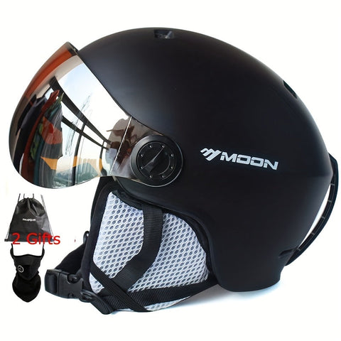 Hochwertiger Skihelm mit Abnehmbaren Teilen – Sicher und Komfortabel für Außenaktivitäten
