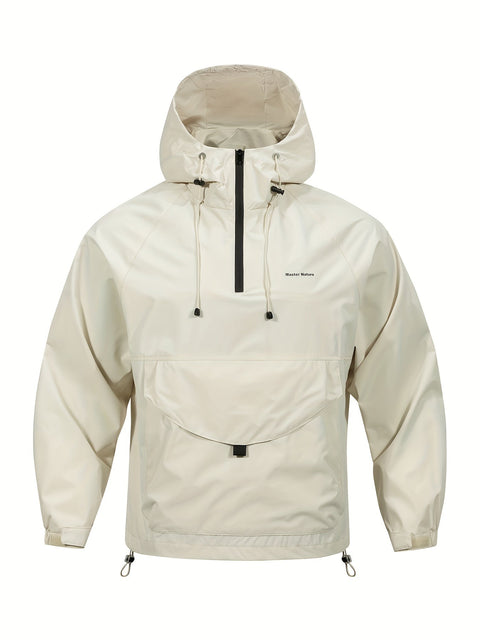 Winddichte Outdoor-Fahrradjacke mit Kapuze – Sportliche Jacke für Aktivitäten im Freien