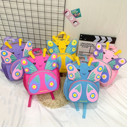 Schattige Schmetterling Kinder Rucksack – Leicht und Reisebereit