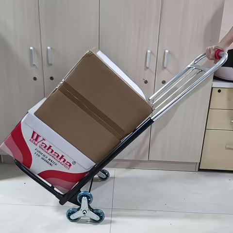 Schwere Tri-Wheel Treppensteig-Handwagen – Tragbare Faltkarre für schwere Lasten