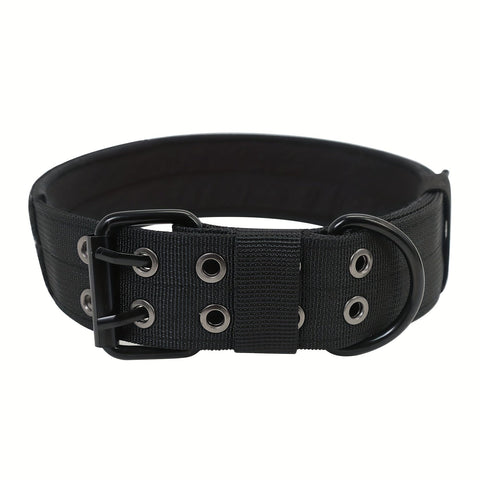 Verstellbare Nylon-Hundehalsband – Komfort und Kontrolle für große Hunde