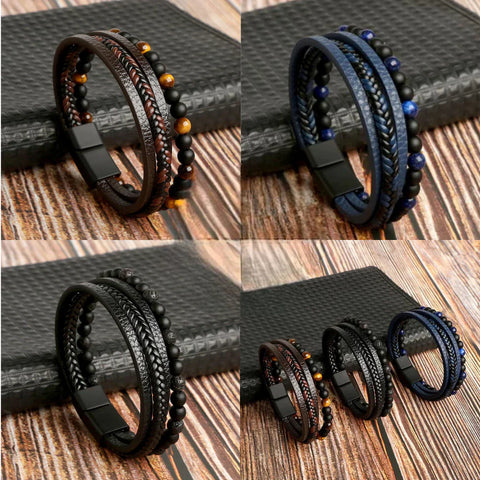 Ravi Lederarmband - Für einen Robusten und Stilvollen Look