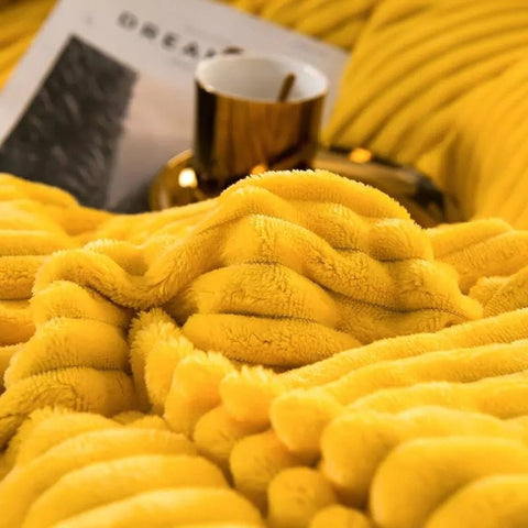 Luxe Fleece Bettbezug - Wärme und Komfort für den Winter