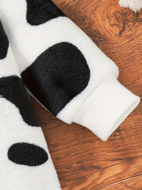 Süßer Baby Kuh Overall – Inklusive Hut für Herbst und Winter