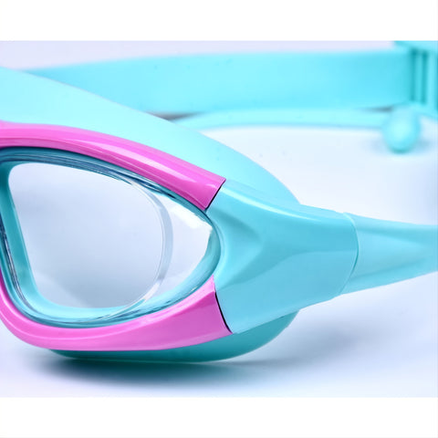 Kinder Schwimmbrille mit Großem Rahmen – Komfortabel & Anti-Beschlag für Schwimmvergnügen