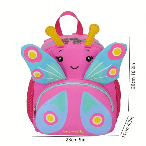Schattige Schmetterling Kinder Rucksack – Leicht und Reisebereit