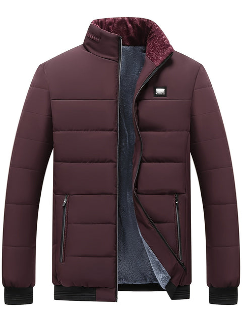 Jasper Wattierte Jacke – Für einen stilvollen Auftritt