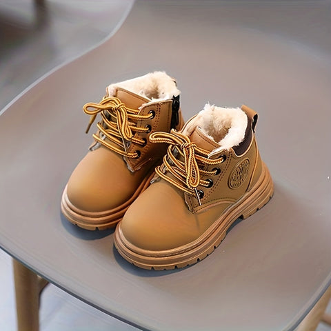 Trendige Fleece-Stiefel für Jungen - Warm und Wasserdicht