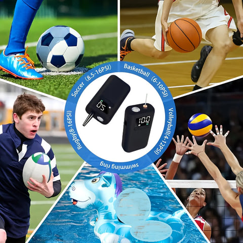 Automatische Ballpumpe 20 PSI – Schnell und Praktisch für Verschiedene Sportbälle