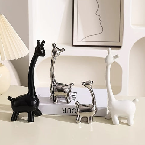 Giraffen Figuren Set - Für einen Fröhlichen und Eleganten Einrichtungslook