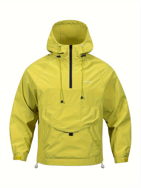 Winddichte Outdoor-Fahrradjacke mit Kapuze – Sportliche Jacke für Aktivitäten im Freien