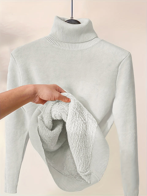 Thermischer Rollkragenpullover - Bequem und Warm für Kalte Tage