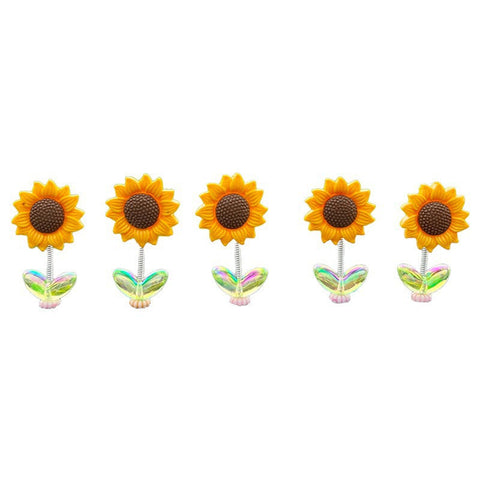 SunnyRide - Niedliches Sonnenblumen-Autoornament