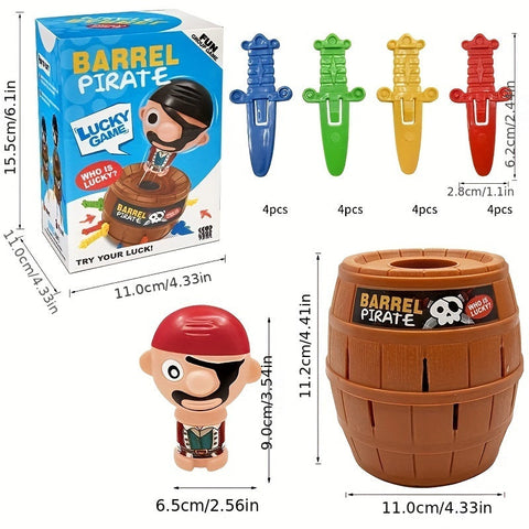Piratenfass Glücksspiel - Spannend, Lustig und Geeignet für die Ganze Familie