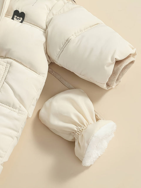 Schneebaby Overall – Warme Winter-Overall mit Kapuze für Draußen