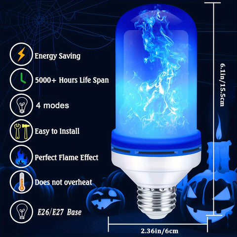 FlameGlow LED Lichter - Magischer Flammeneffekt in Zwei
