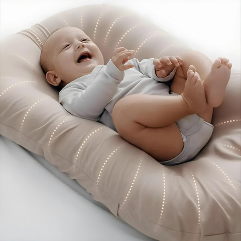 Vielseitiges Orthopädisches Baby Kissen – Weiche & Atmungsaktive Unterstützung