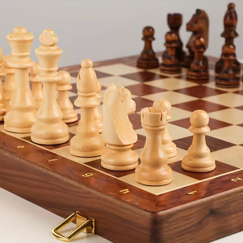 Holz-Schachset – Elegant und Langlebig für Turnierschach und Spieleabende
