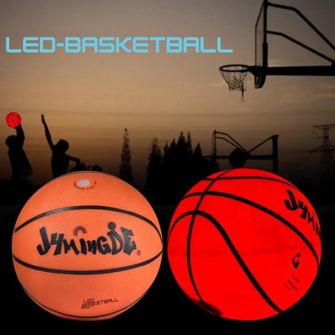 GlowBasket LED Basketball - Spiel im Dunkeln, Strahle im Licht