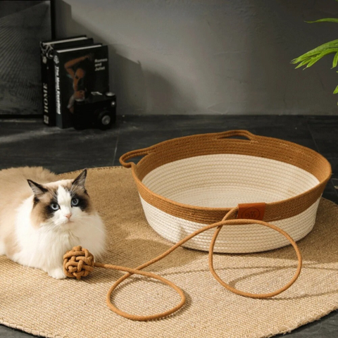 KattenKnus Bett - Stilvoll & Komfortabel für dein geliebtes Haustier