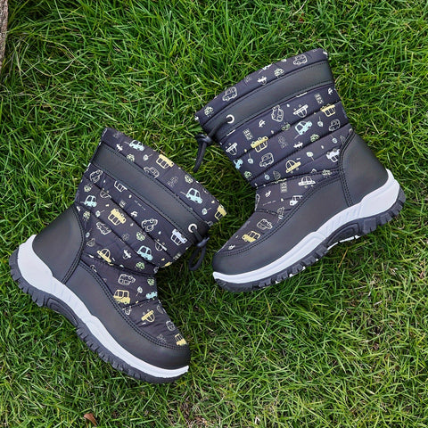 Verspielte Abenteurer Schneestiefel für Kinder - Warm und Sicher für Draußen