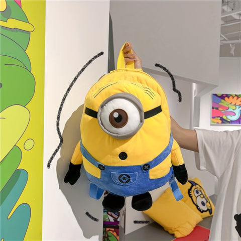 Plüsch Minion Rucksack - Für einen süßen und praktischen Look