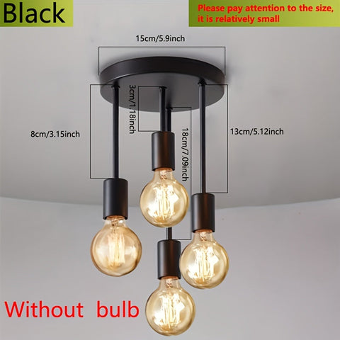 Satellite 4-Licht Deckenlampe - Für Verspielte und Moderne Beleuchtung