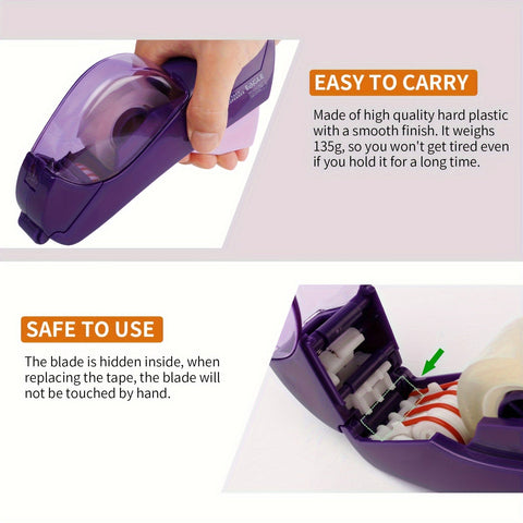 QuickSeal Tape Dispenser – Superschnelles Kleben mit einer Hand