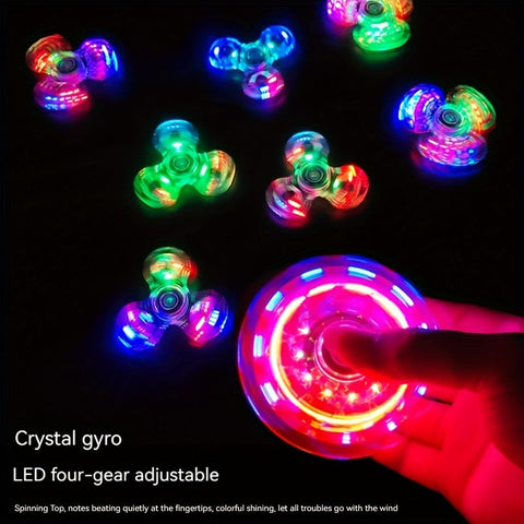 Beleuchtete Fidget Spinner – Spielen und Entspannen