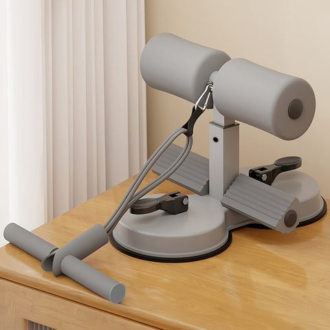 Verstellbarer Sit-Up-Assistent mit Doppel-Saugnäpfen – Ideal für Home Fitness und Core Training