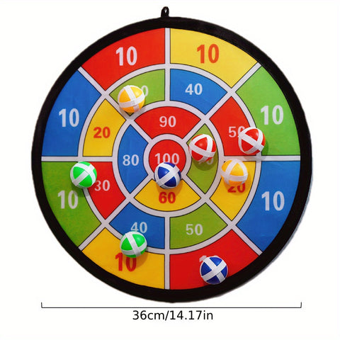 Sticky Dart Ball Set - Interaktives Familien-Dartspiel für drinnen und draußen