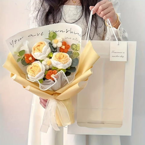 Handgefertigter Häkel-Blumenstrauß – Das perfekte Geschenk zum Muttertag