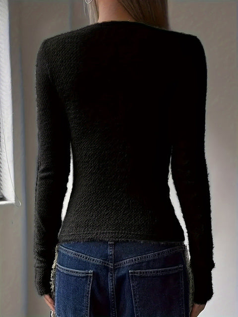Isabelle Strickpullover - Bequem und Stilvoll für Herbst und Winter für Damen