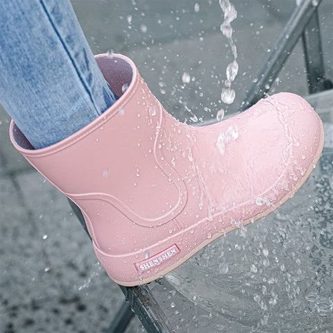 Modische Wasserdichte Gummistiefel für Damen – Perfekt für Gartenarbeit und Abenteuer im Freien
