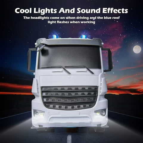 EcoTruck RC Müllwagen - Realistisches Spielzeugfahrzeug mit Licht & Sound