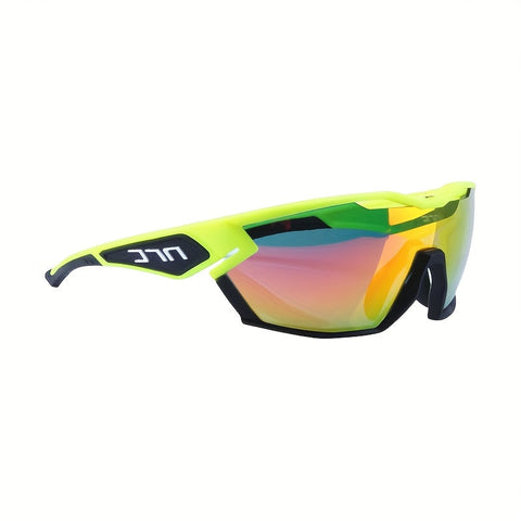 Polycarbonat Fahrradbrille mit 3 Gläsern – Winddichte Brille für Radfahren, Laufen und Outdoor-Aktivitäten