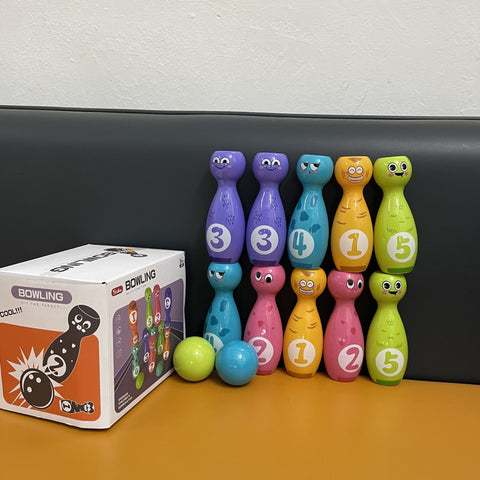 Fröhliches Kinder-Bowling-Set - Für Spaß und Entwicklung